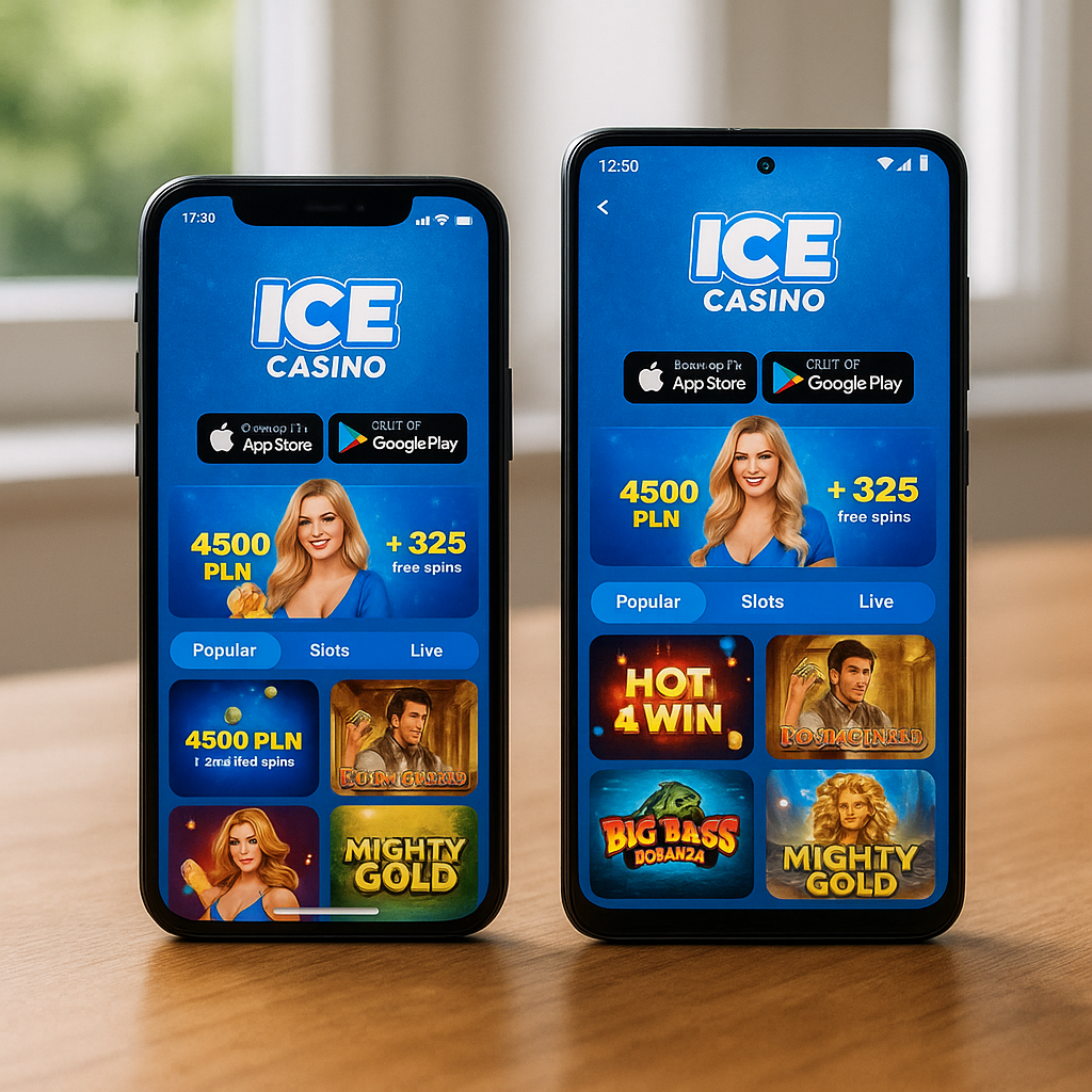 Ice Casino - Mobile Apps - iOS and Android Download Options